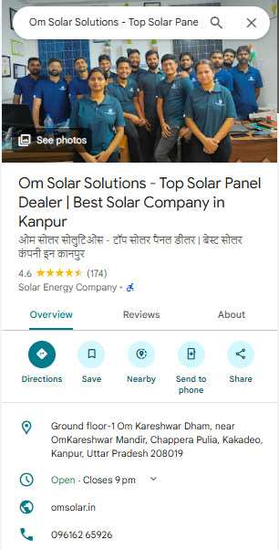 Om Solar Kanpur